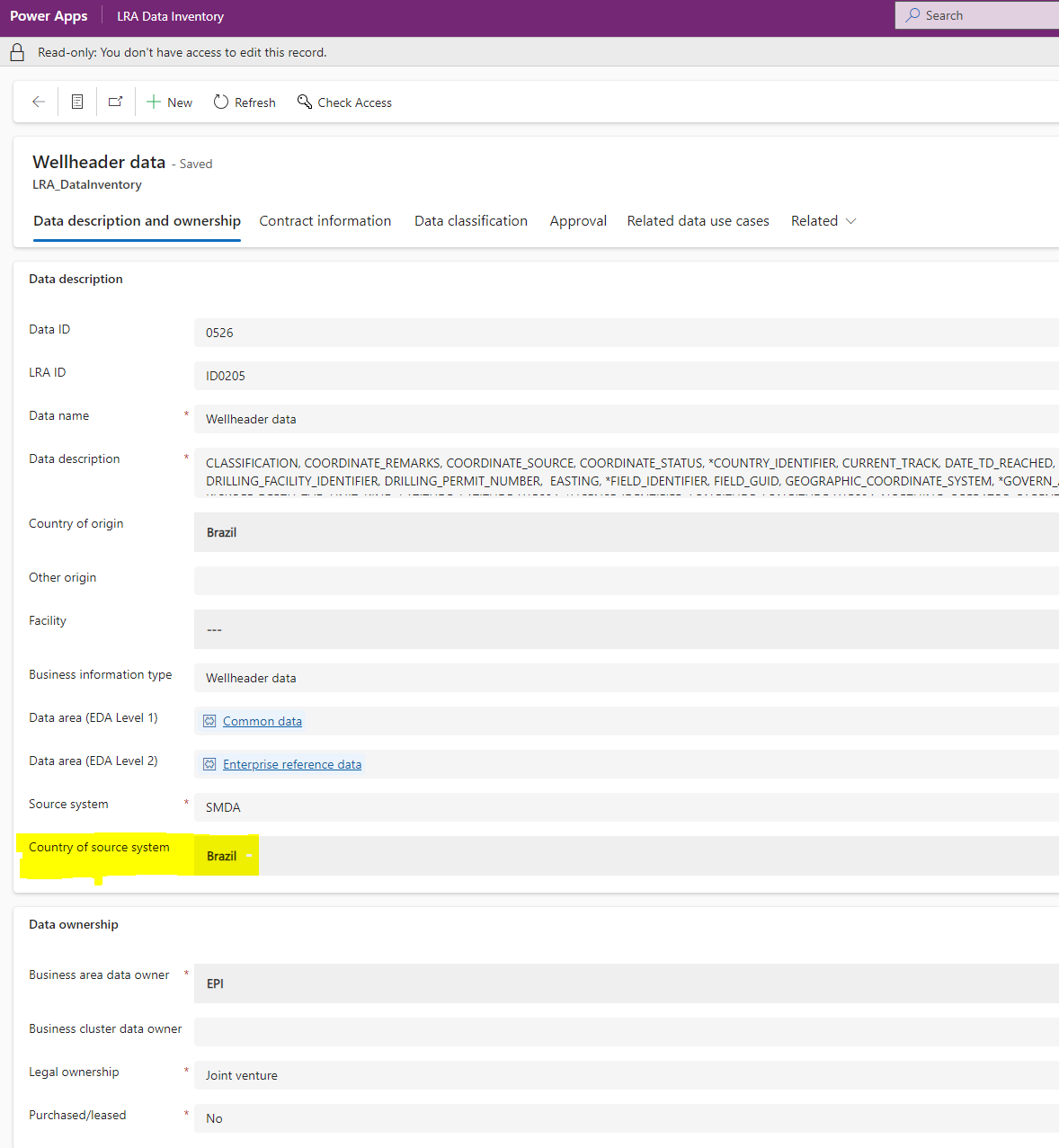 LRA Wellheader Brazil
